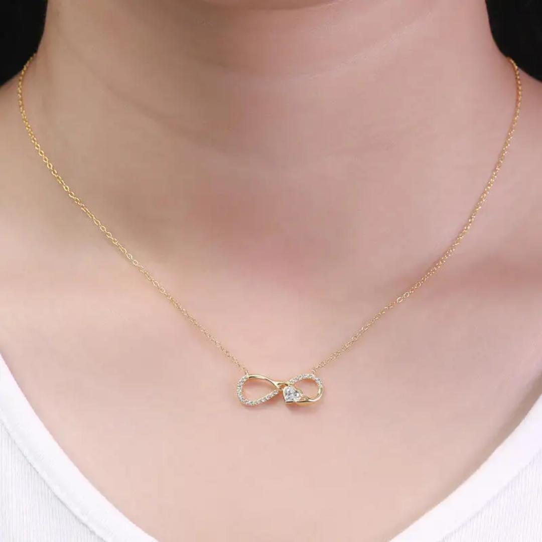 Cadena en plata 925 diseño infinito Oro/Plateado – Mujer – Golden Touch by Kanny